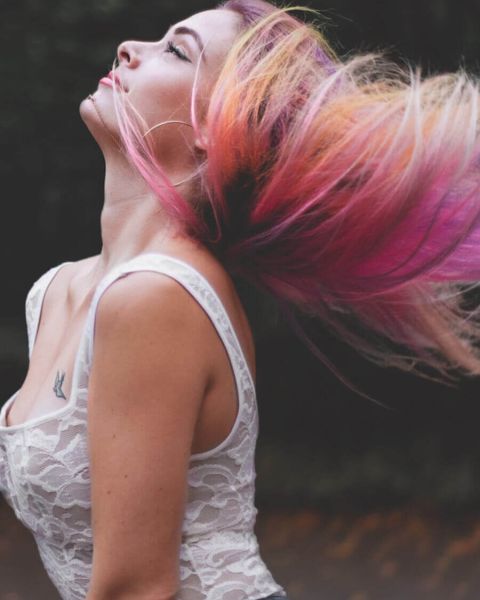 Coiffeur Haare färben